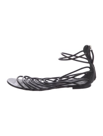 Giuseppe Zanotti Suede Gladiator Sandals