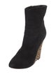Giuseppe Zanotti Suede Animal Print Sock Boots