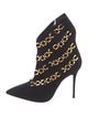 Giuseppe Zanotti Suede Plaid Print Boots