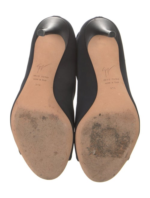 Giuseppe Zanotti Suede Crystal Embellishments Sandals