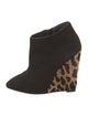 Giuseppe Zanotti Suede Animal Print Boots