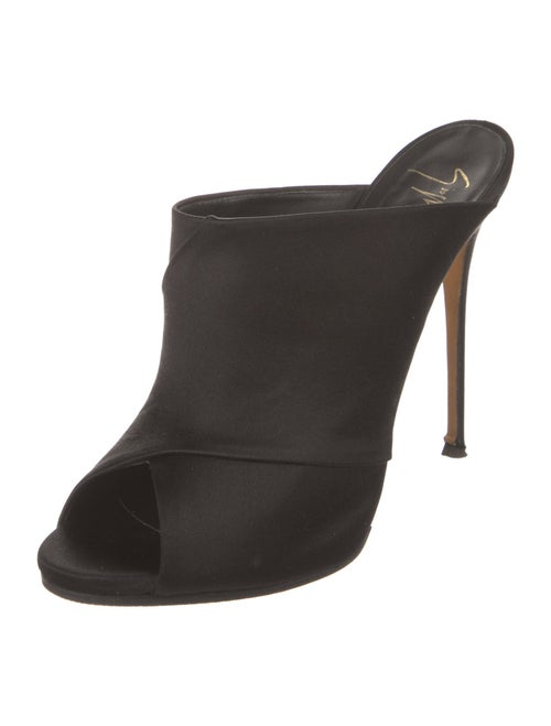 Giuseppe Zanotti Satin Mules