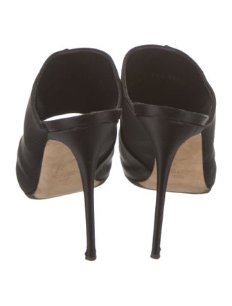 Giuseppe Zanotti Satin Mules