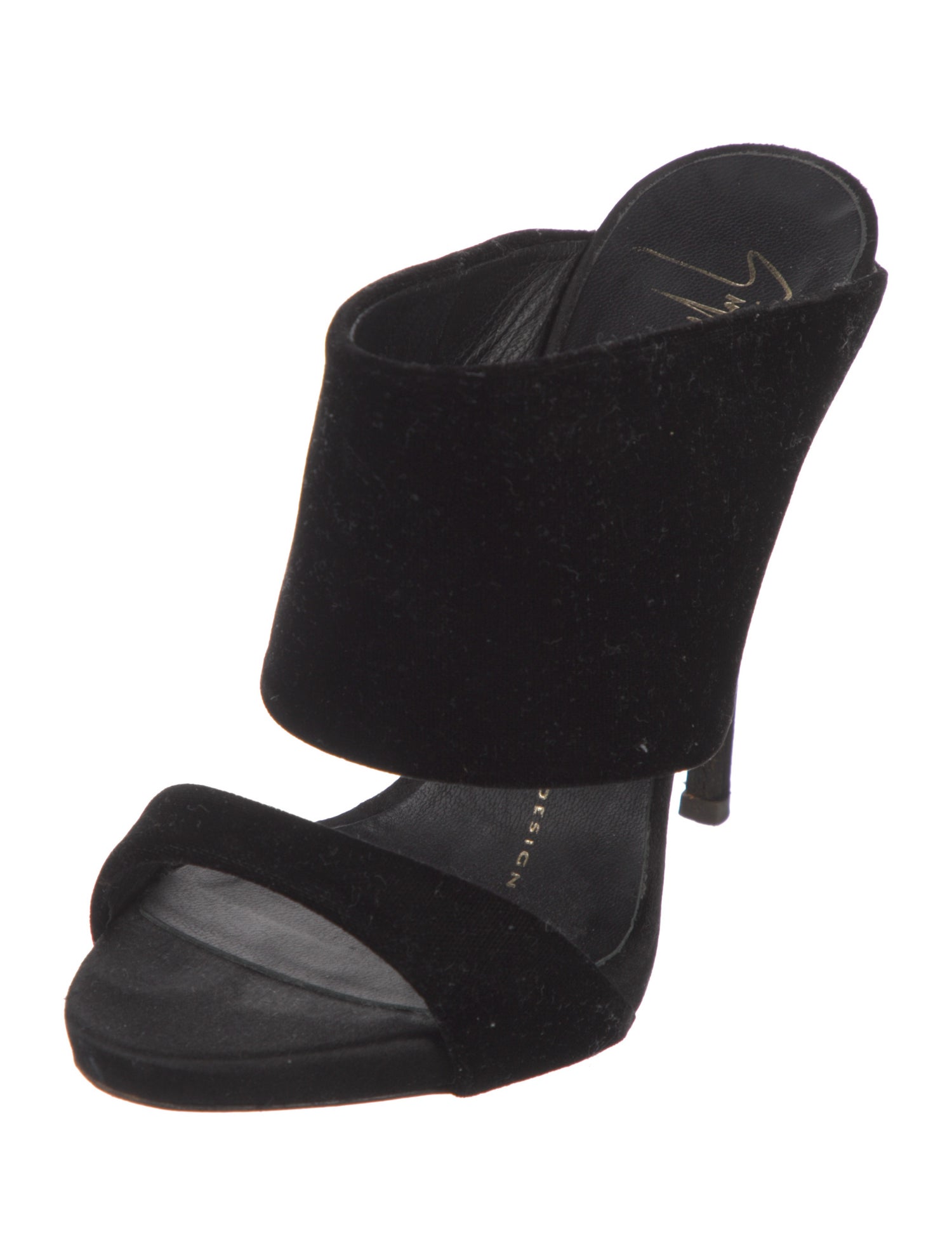 Giuseppe Zanotti Suede Slides