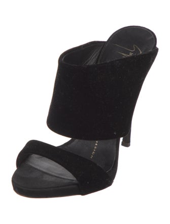 Giuseppe Zanotti Suede Slides
