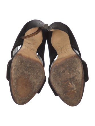 Giuseppe Zanotti Suede Slides