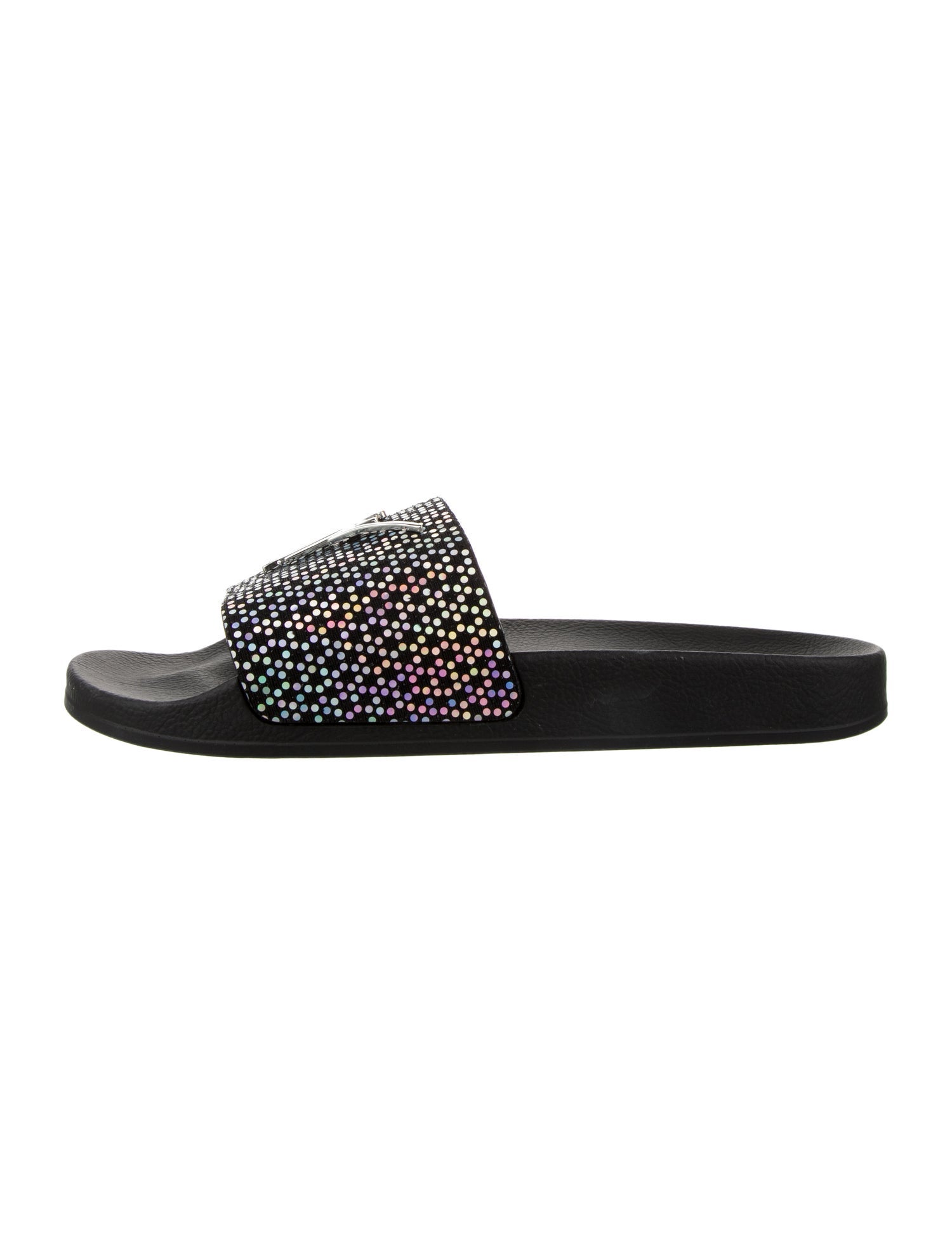 Giuseppe Zanotti Polka Dot Print Slides