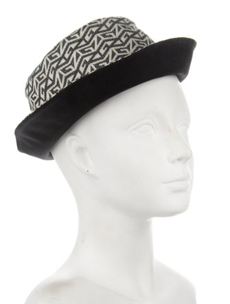 Giuseppe Zanotti Pattern Print Fedora Hat