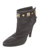 Giuseppe Zanotti Leather Studded Accents Boots