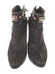 Giuseppe Zanotti Leather Studded Accents Boots
