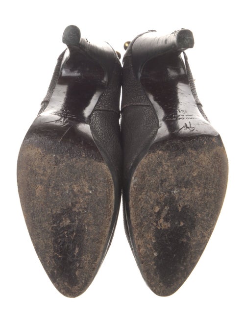 Giuseppe Zanotti Leather Studded Accents Boots