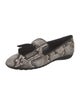 Giuseppe Zanotti Snakeskin Animal Print Loafers