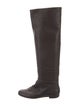 Giuseppe Zanotti Leather Riding Boots