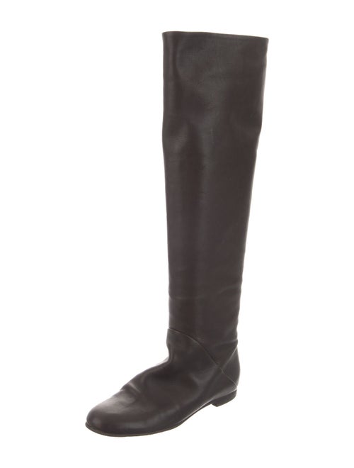 Giuseppe Zanotti Leather Riding Boots