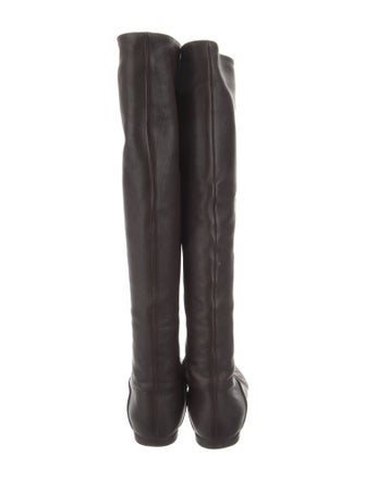 Giuseppe Zanotti Leather Riding Boots