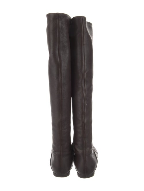 Giuseppe Zanotti Leather Riding Boots