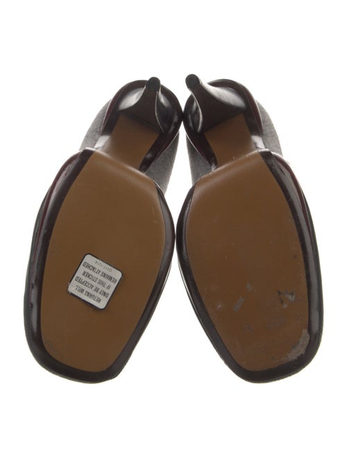 Fendi Leather Printed Boots