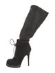 Giuseppe Zanotti Suede Lace-Up Boots
