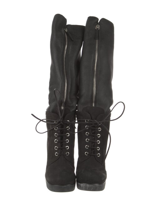 Giuseppe Zanotti Suede Lace-Up Boots