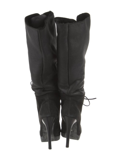 Giuseppe Zanotti Suede Lace-Up Boots