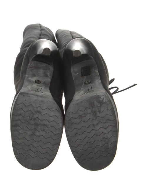 Giuseppe Zanotti Suede Lace-Up Boots