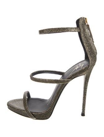 Giuseppe Zanotti Gold Metallic Giuseppe Zanotti High heel Sandals
