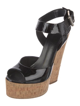 Giuseppe Zanotti Patent Leather Espadrilles