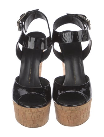 Giuseppe Zanotti Patent Leather Espadrilles