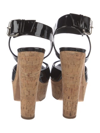 Giuseppe Zanotti Patent Leather Espadrilles