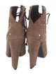 Giuseppe Zanotti Suede Studded Accents Lace-Up Boots