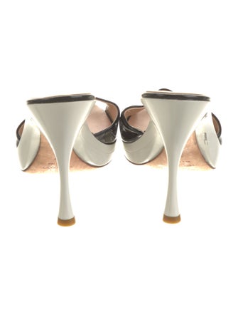 Giuseppe Zanotti Patent Leather Slides