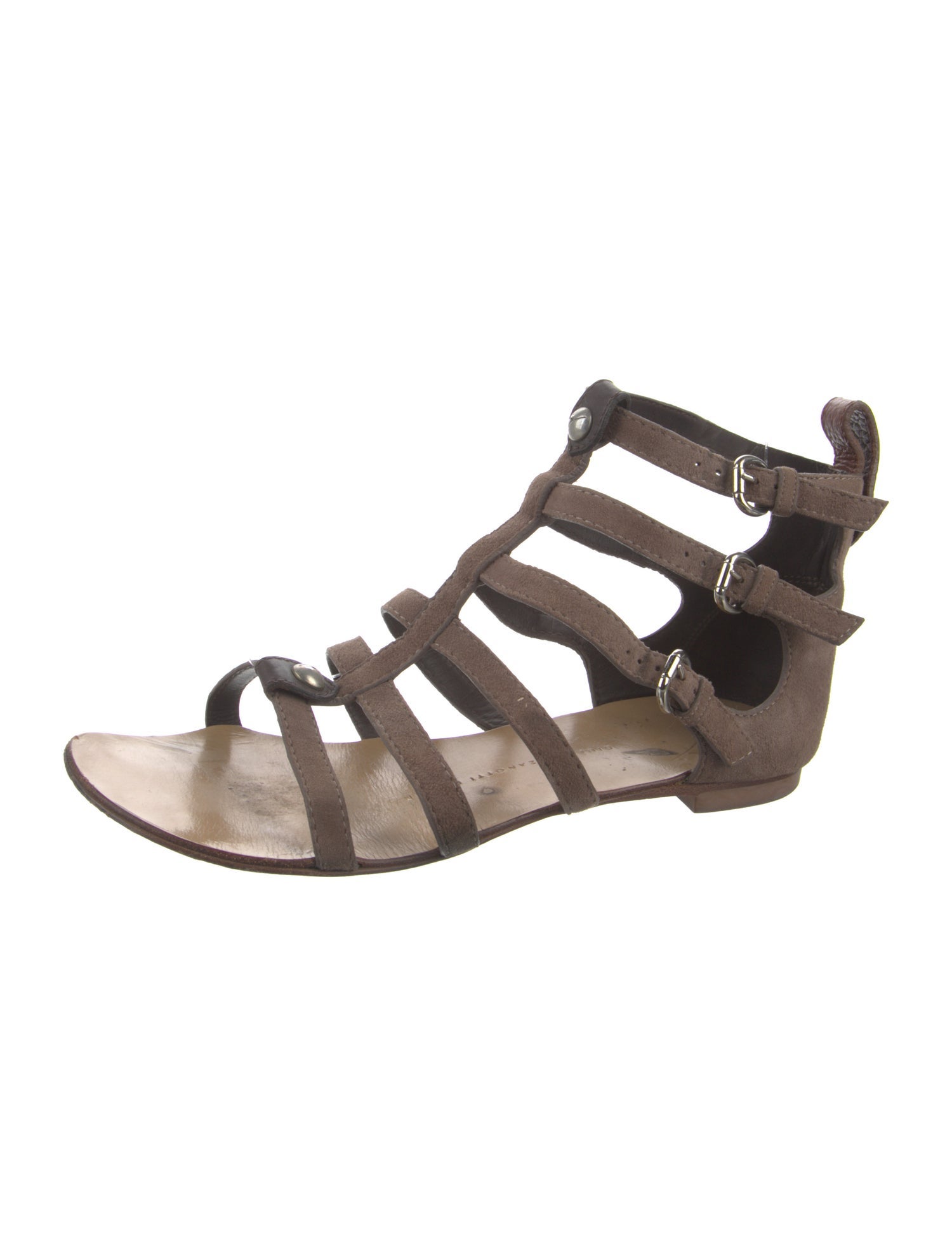 Giuseppe Zanotti Leather Gladiator Sandals