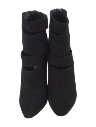 Giuseppe Zanotti Suede Cutout Accent Boots
