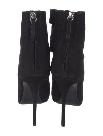 Giuseppe Zanotti Suede Cutout Accent Boots