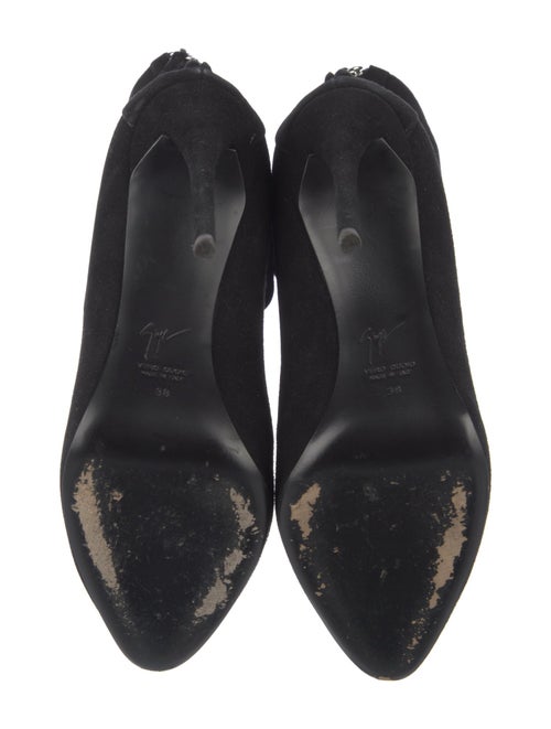 Giuseppe Zanotti Suede Cutout Accent Boots