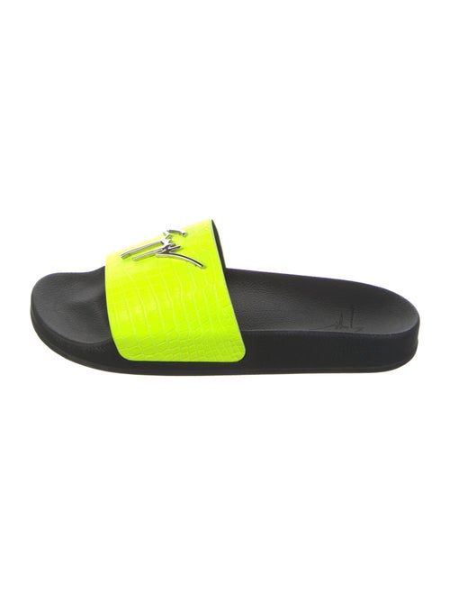 Giuseppe Zanotti Leather Slides