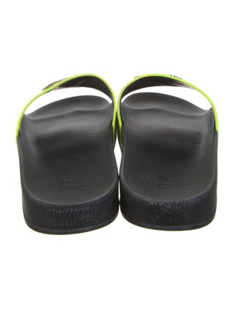 Giuseppe Zanotti Leather Slides