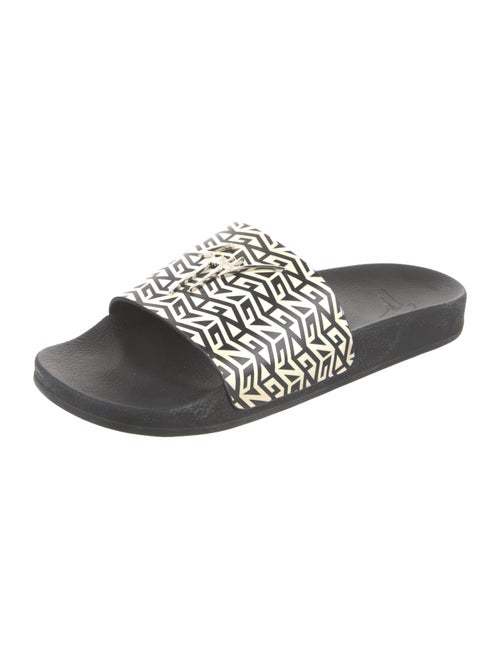Giuseppe Zanotti Leather Printed Slides