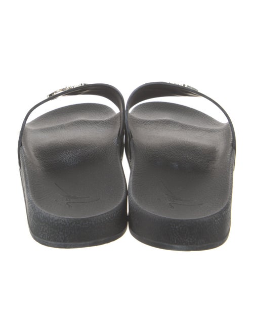 Giuseppe Zanotti Leather Printed Slides