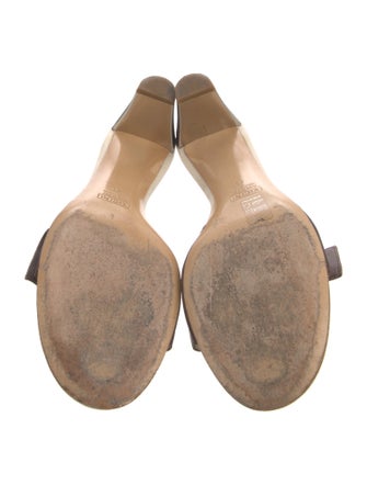 Giuseppe Zanotti Leather Slides