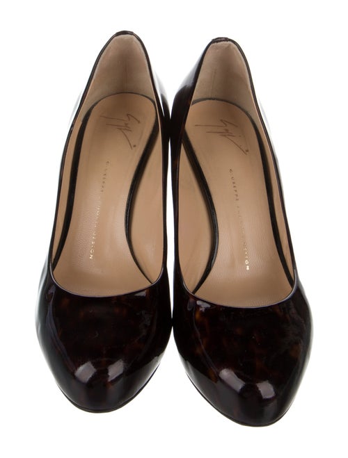 Giuseppe Zanotti Patent Leather Printed Pumps