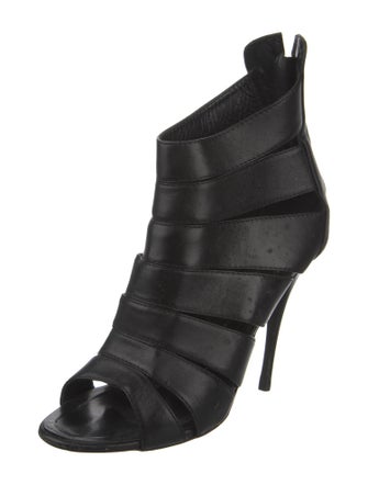 Giuseppe Zanotti Leather Cutout Accent Boots