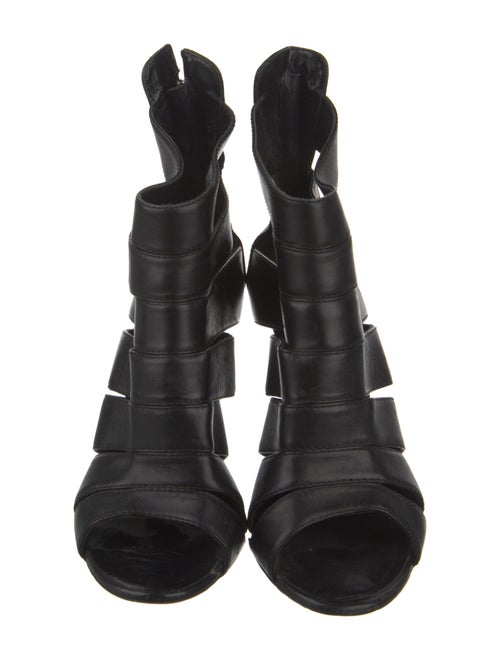 Giuseppe Zanotti Leather Cutout Accent Boots