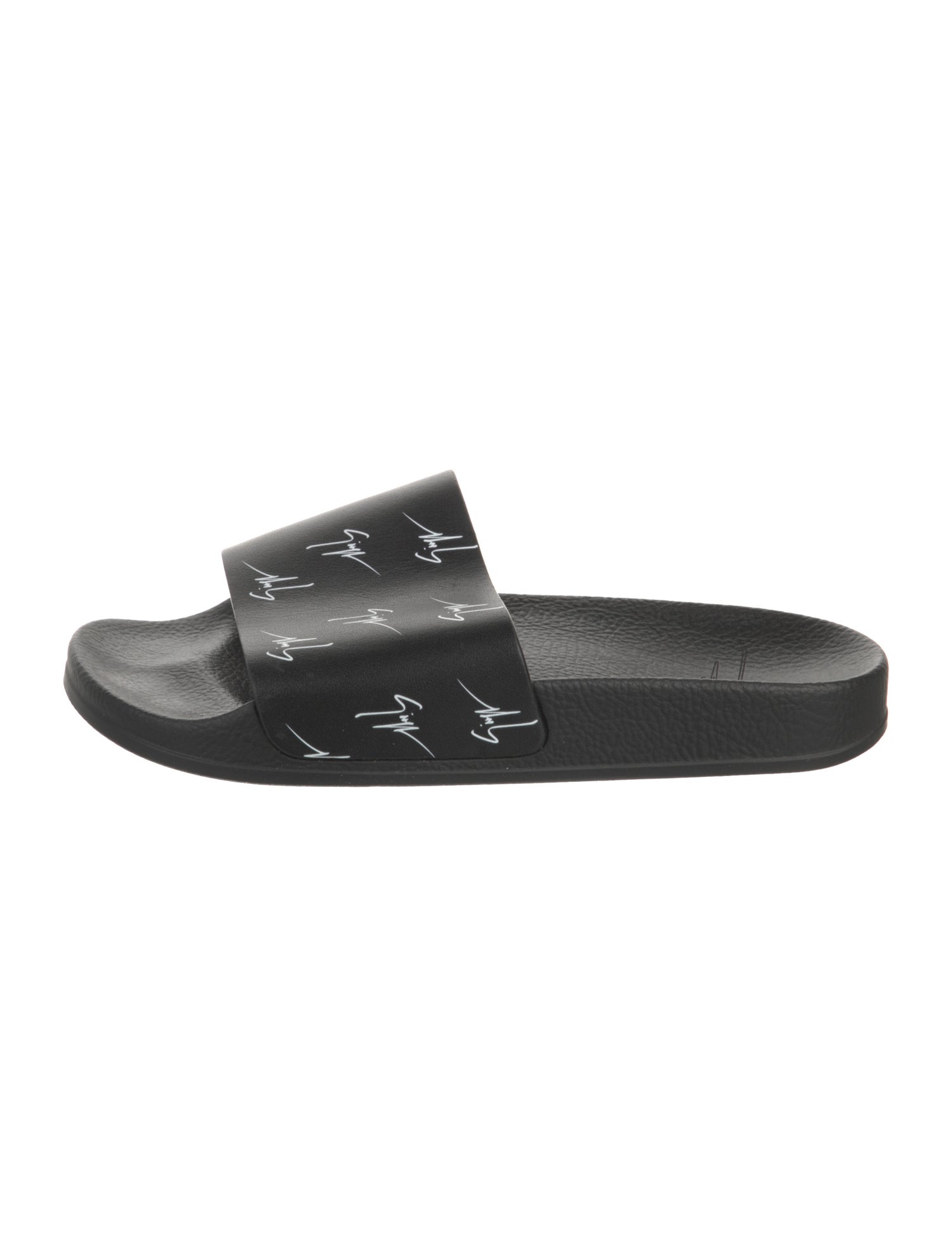 Giuseppe Zanotti Leather Printed Slides