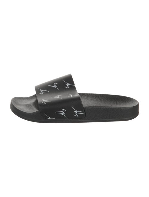 Giuseppe Zanotti Leather Printed Slides