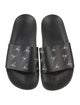 Giuseppe Zanotti Leather Printed Slides