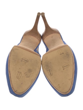 Giuseppe Zanotti Suede Slingback Pumps