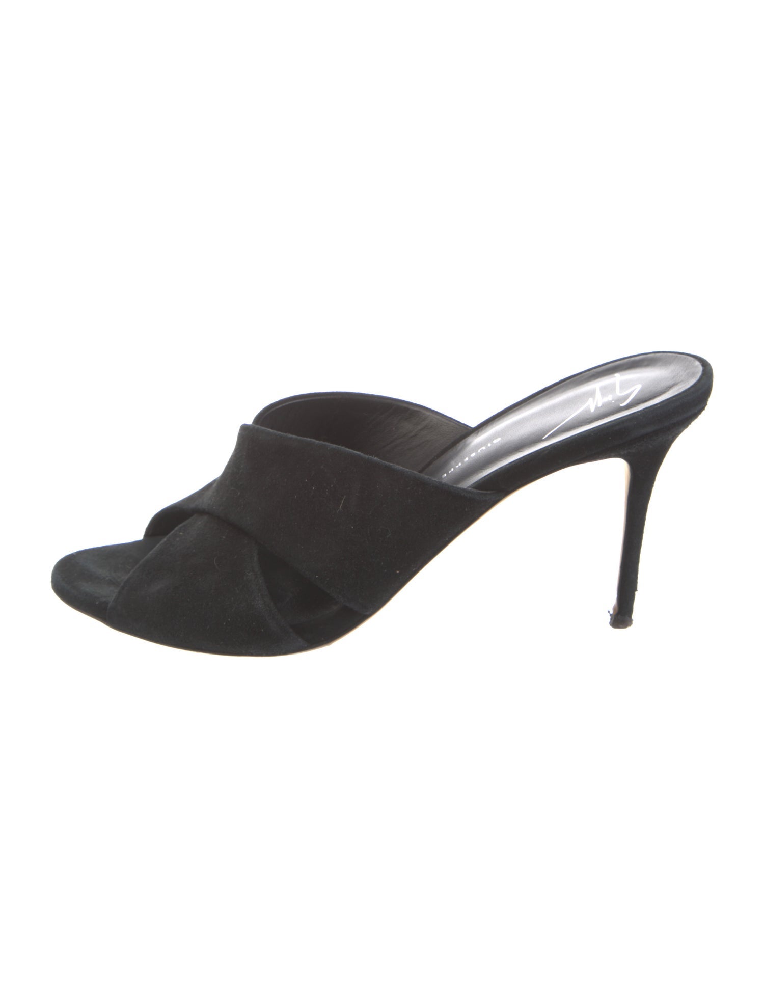 Giuseppe Zanotti Suede Slides