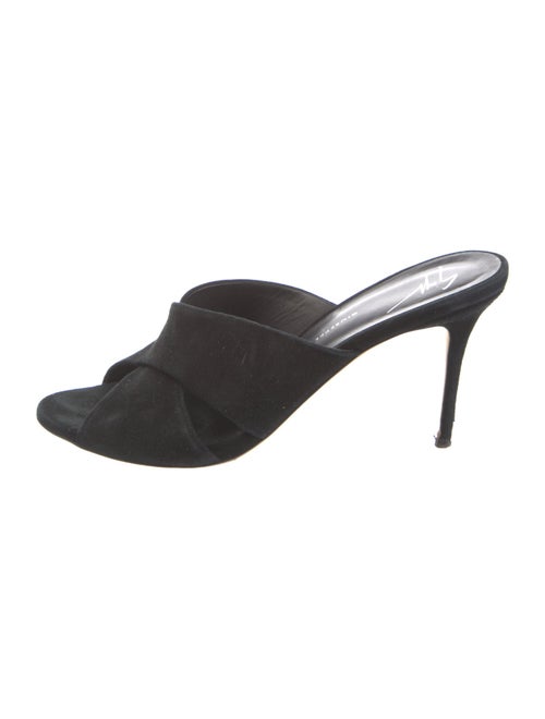 Giuseppe Zanotti Suede Slides