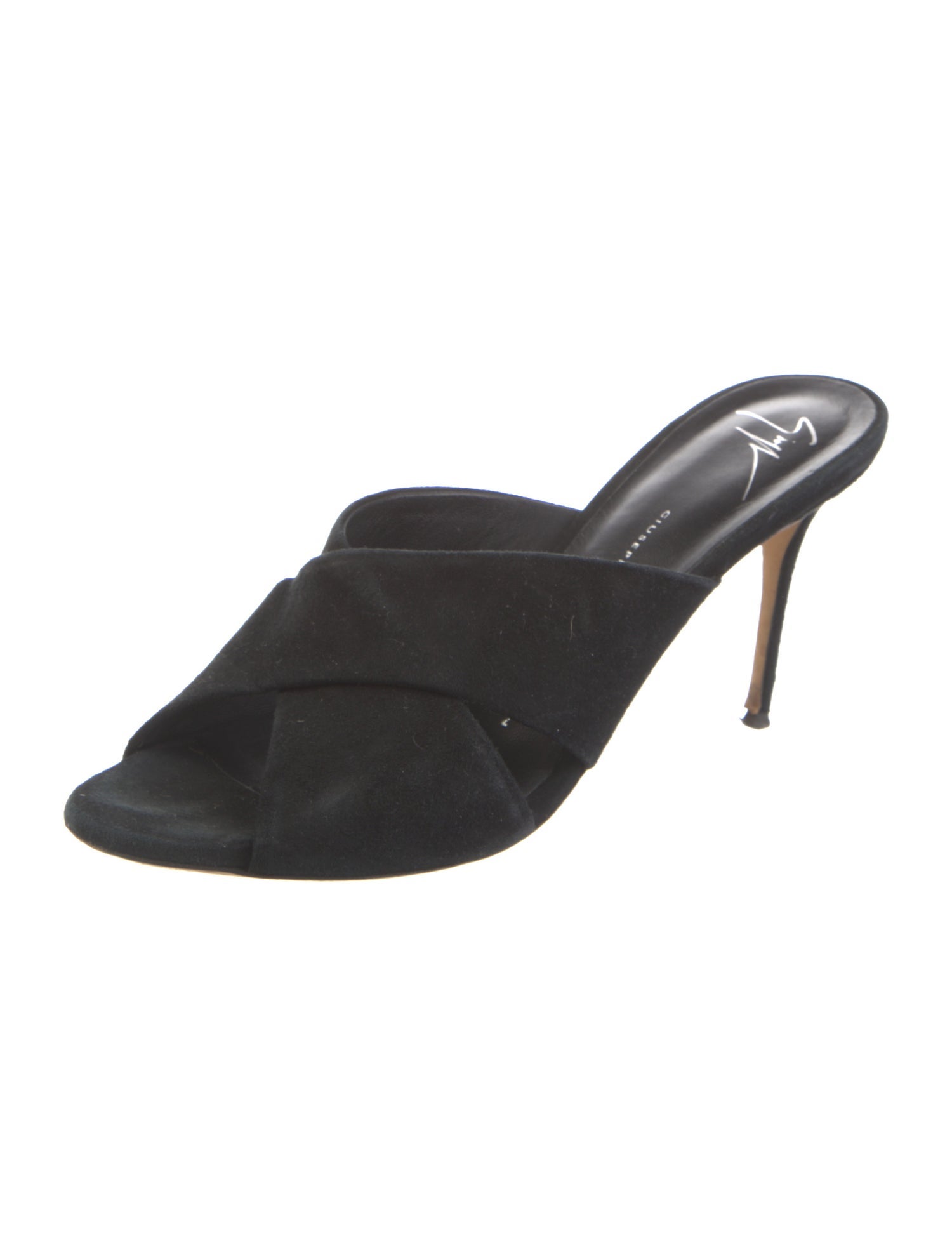 Giuseppe Zanotti Suede Slides